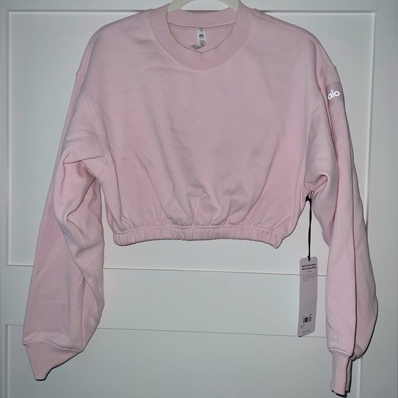 ALO Yoga Tops - Alo Devotion Crew Neck Pullover